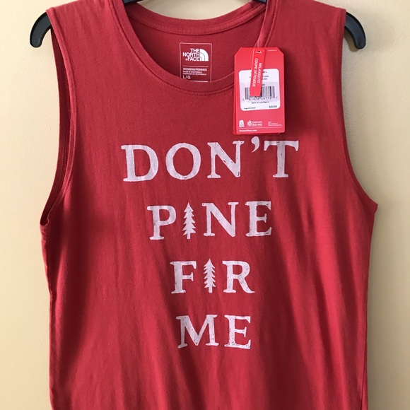 The North Face Tops - The north face women’s maroon tank T-shirt